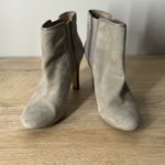 Banana Republic Boots Womens 8 M Tan Heeled Ankle Booties Neutral Minimalist Photo 4