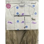 Sebby Collection  TAN WOMEN'S FAUX FUR KNIT OPEN VEST JACKET SZ S Photo 5