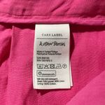 & Other Stories & Other Stories Paperbag High Waisted Wide Leg Shorts Lyocell Linen Pink Size 4 Photo 17