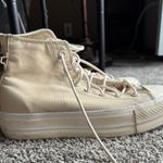 Converse Chuck Taylor All Star Lift Platform Canvas High 'Oat Milk' Photo 1