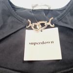 superdown  Eloise Ruched Dress in Black Medium Photo 5