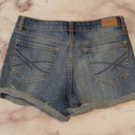 Aeropostale women's size 4 High Waisted Shorty Blue Denim Shorts Photo 1