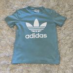 Adidas Light Blue  T Shirt Photo 0