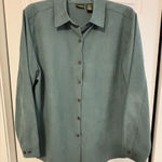 LL Bean Women’s Teal Button Photo 0