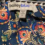 Bailey blue Floral Off-Shoulder beach coverup paisley boho Photo 5