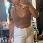 Aritzia Contour Cropped Collared Tank Photo 6