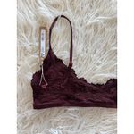 SKIMS Skim Fits Everybody Lace Scoop Bralette Oxblood Size Small Photo 6