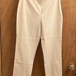 Jones New York signature petite stretch pants with gold details on the bottom Photo 0