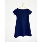 Chiara Boni Blue Rosario Shift Mini Dress Size 42 Silver Grommets Cocktail Chic Photo 9