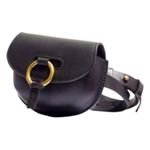 Madewell  Lisbon Back Leather Ring Saddle Belt Bag EUC Photo 2