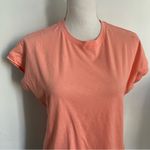LA RELAXED • Pastel Pale Orange/Peach Short Sleeve Top Orange Size M Photo 1