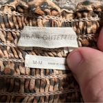 Urban Outfitters  Leopard Print Jessa Chiffon Smocked Ruffle Mini Skirt Medium Photo 3