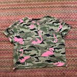 ZARA  FLAMINGO CAMO TEE Photo 2