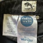 Wrangler Like new  black jean midi mom skirt Photo 10