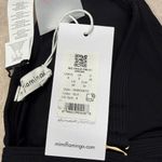 Mimi Flamingo Women's Swimwear Lido Rib Dakota Bra Swim Top Sz 4 Black Photo 5