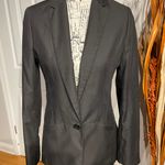 Romeo + Juliet Couture Pinstripe One Button closure Vintage Y2k Fit Flare Rave Oversized long Photo 1