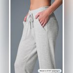 Alo Yoga ALO SoHo Sweatpants, Oatmeal color Photo 5