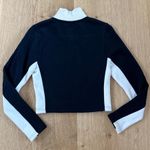 PacSun  Formula 1 Racer Zip Up Jacket in Black and White Photo 2