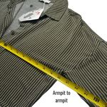 Paper Crane NEW  Striped High Low Blouse Jersey Knit Button up Comfy Fall S Photo 11