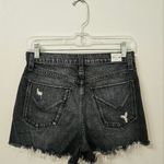Hudson Jeans  Sade Mercury Lace Up Distressed Cut Off Denim Shorts Size 26 Photo 6