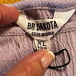 BB Dakota by Steve Madden Lavender Smock Dress XL Short Puff Sleeve Spring Photo 2