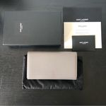 Saint Laurent  Essentials Minimalist Grey YSL Wallet Photo 0