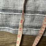 Habitat NEW  - Linen Black Striped Dress Photo 11