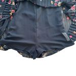 ZARA Black Floral Pleated Romper Playsuit Mini Dress Bohemian SZ S Photo 11