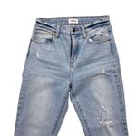 Pistola Lennon Bootcut Jeans Womens 27 Denim High Rise Distressed Fray Hem Crop Photo 2