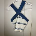 Babaton Aritzia  Sculpt Knit Criss Cross Cropped Photo 1