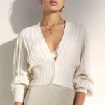 Aritzia Wilfred Plunge Front Cardigan Photo 0