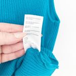 Urban Outfitters  Cut Out Side Ribbed Knit Tank Top M‎ Blue Photo 5