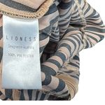 LIONESS Urban Outfitters Woman Like Me Tie Jumpsuit Zebra Print Size Small Photo 11