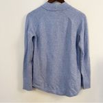 Loft Open Front Knit Cardigan Long Sleeves Periwinkle Blue Size Small Photo 3