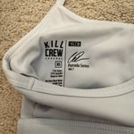 Kill Crew White Sports Bra! Cross listed on Mercari! Size XS Photo 2