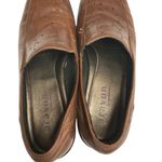 Aravon Kiley Floral Cut Out Leather Loafers Slip on Shoes‎ Brown Size 9.5 2A Photo 3