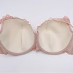 Adore Me Marella Contour Plus Demi Bra Peachy Keen Lace Women's Size 46DDD Photo 4