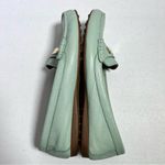 Coach  Fredrica Aqua Blue Leather Driving Loafers Photo 6