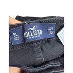 Hollister  Women's Black Distressed Skinny Jeans Size 27 Long Photo 1