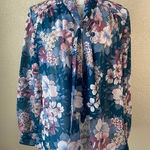 🇺🇸 ILGWU vintage ladies green floral‎ overshirt Size undefined Photo 0