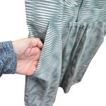 Needle & Thread Dress Green Size M Anthro Zipper Front Knee Length Pockets Photo 7