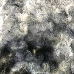 VINE STREET Ombre Faux Fur Vest Sz L Gray Open Front Cozy Everyday City Made USA Size L Photo 6