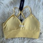 Civil Regime Pastel Yellow Kelly Seamless Bra Size Small Photo 0