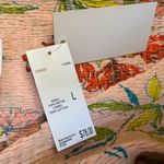 FOR THE REPUBLIC Womens Size L Pink Floral Maxi Dress Smocked Off The Shoulder Photo 7