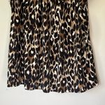 Style & Co Brown / Black Short Sleeve Blouse Size XL Photo 9