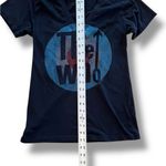 Y2K The Who Band Baby Tee Shirt Womens Winterland 2008 Black Medium Photo 3