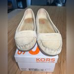 Michael Kors Kors- Cream Slip-on Moccasin Size 10 Photo 11