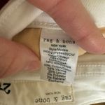 Rag and Bone  Nina High Rise Ankle Flare Jeans White Size 27 Photo 7