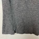 Acemi  Dark Charcoal High Neck Cold Shoulder Top Size M Photo 2