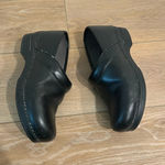 Dansko  Professional Black Cabrio leather clogs women size 39 Photo 1